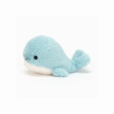 Jellycat Fluffy Whale USA | 86427EQBD